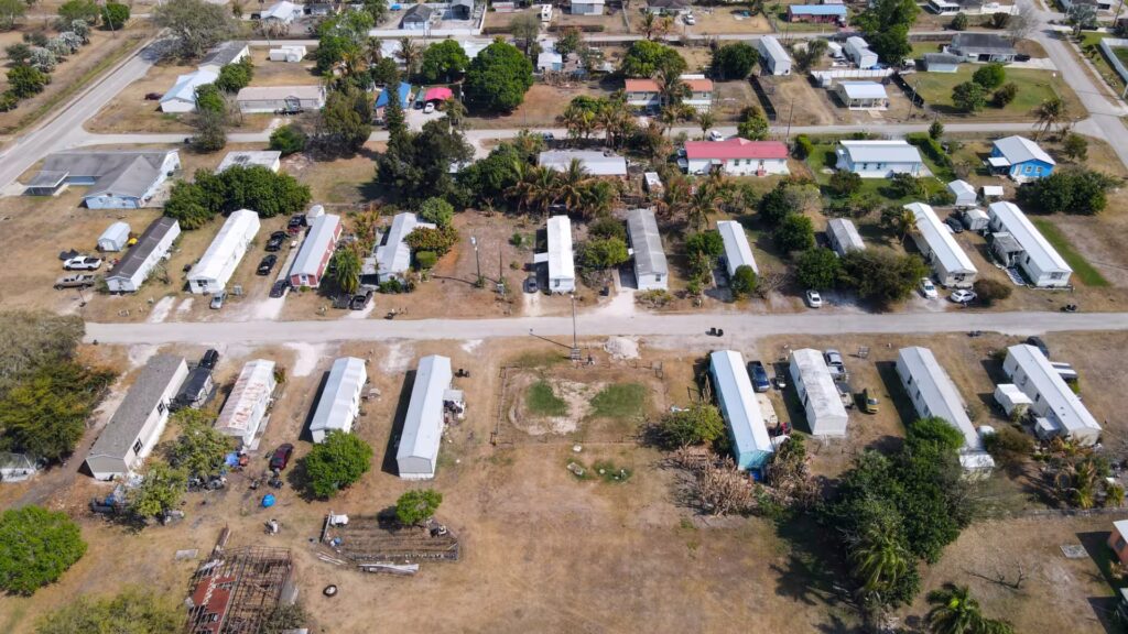 Nalls Court MHC Drone Picture, mhp, Parakeet Communities, modern, safe, Manufactured homes for sale